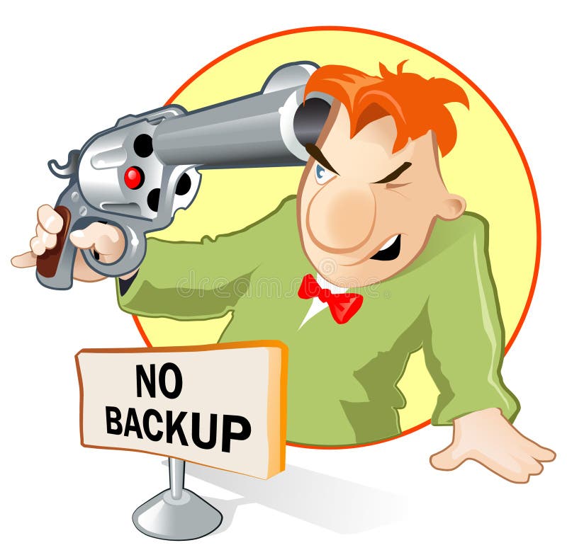 No backup