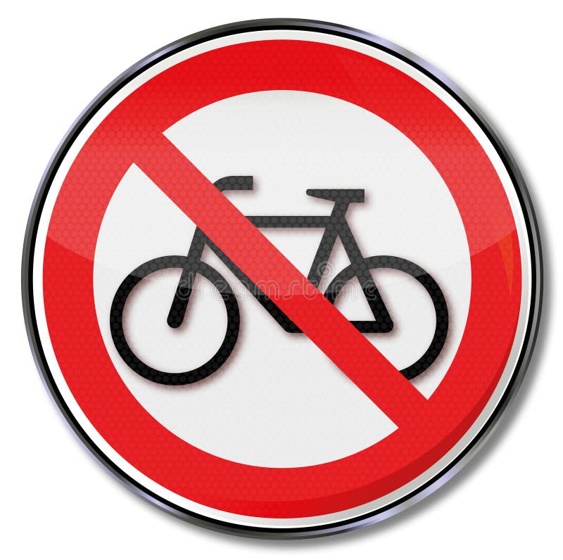 Bicycle Parking Symbol Sign, Vector Illustration, Isolate on White