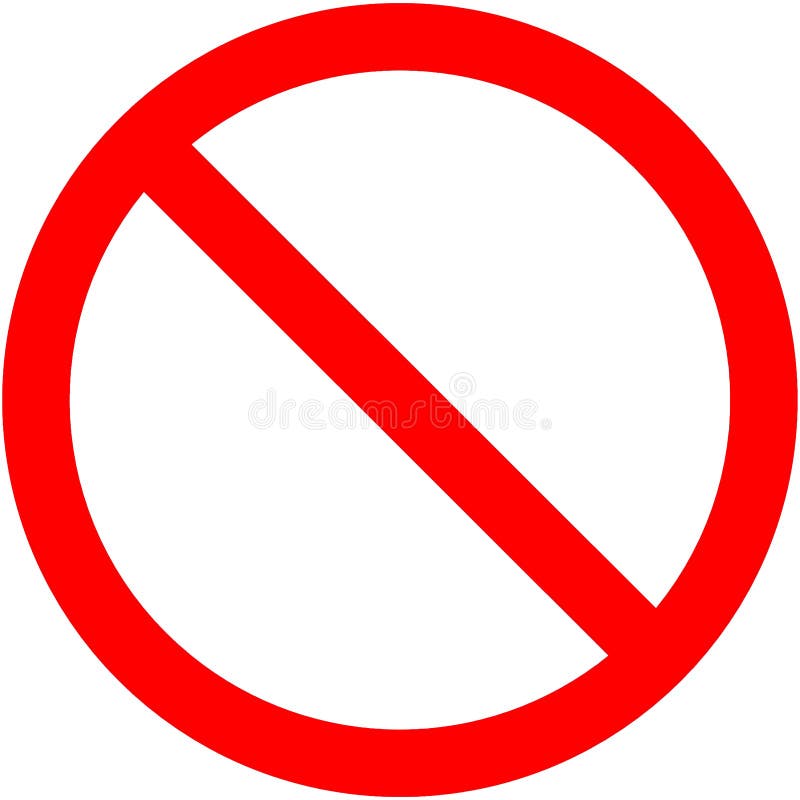 Do not  sign or symbol for traffics way and area isolated on white background with clipping path. Do not  sign or symbol for traffics way and area isolated on white background with clipping path