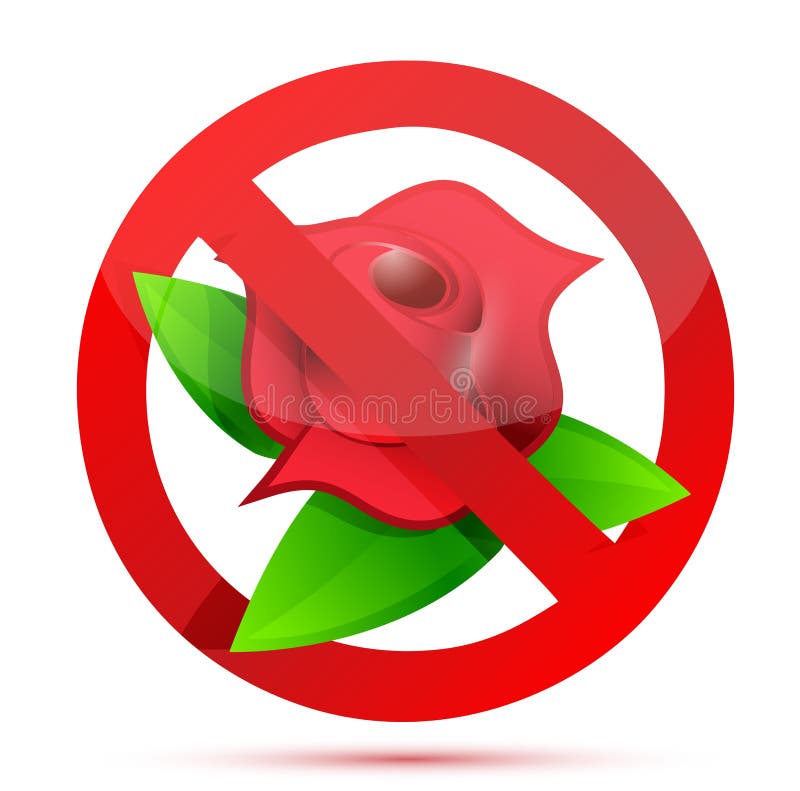 No Flowers Illustration Design Stock Illustration Illustration of color, graphic 31439491