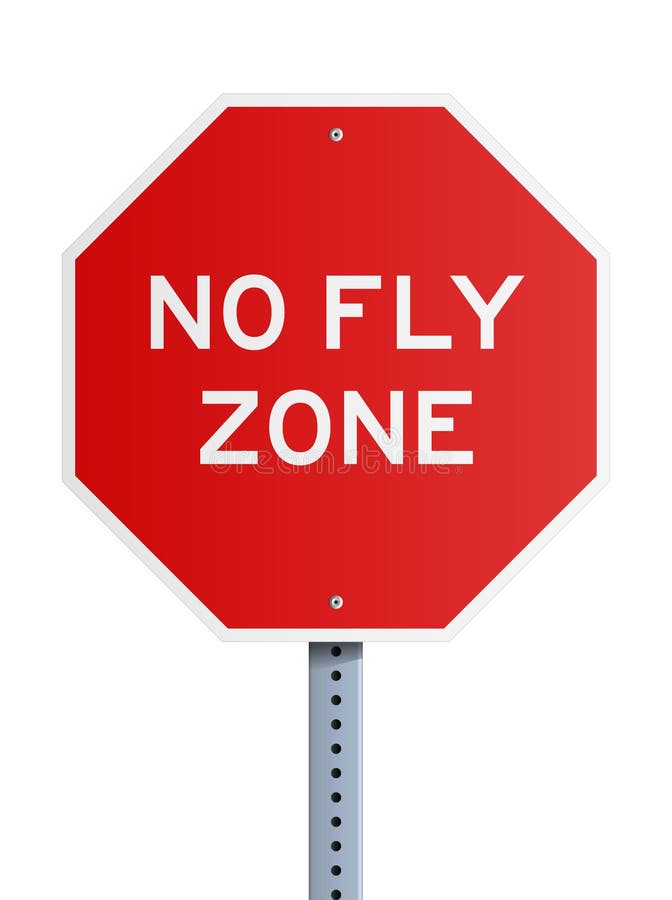 No Fly Zone stock vector. Illustration of flight, concept - 49739472