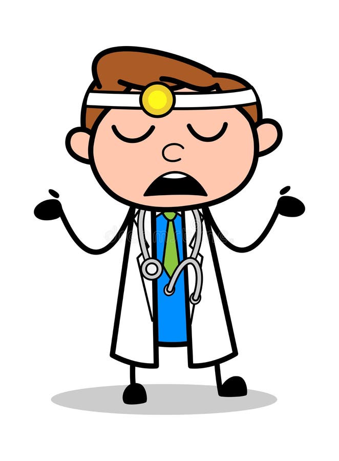 No Idea - Professional Cartoon Doctor Vector Illustration Stock Illustration - Illustration of character, chat: 148338704 No Idea - Professional Cartoon Doctor Vector Illustration Stock Illustration - Illustration of character, chat: 148338704