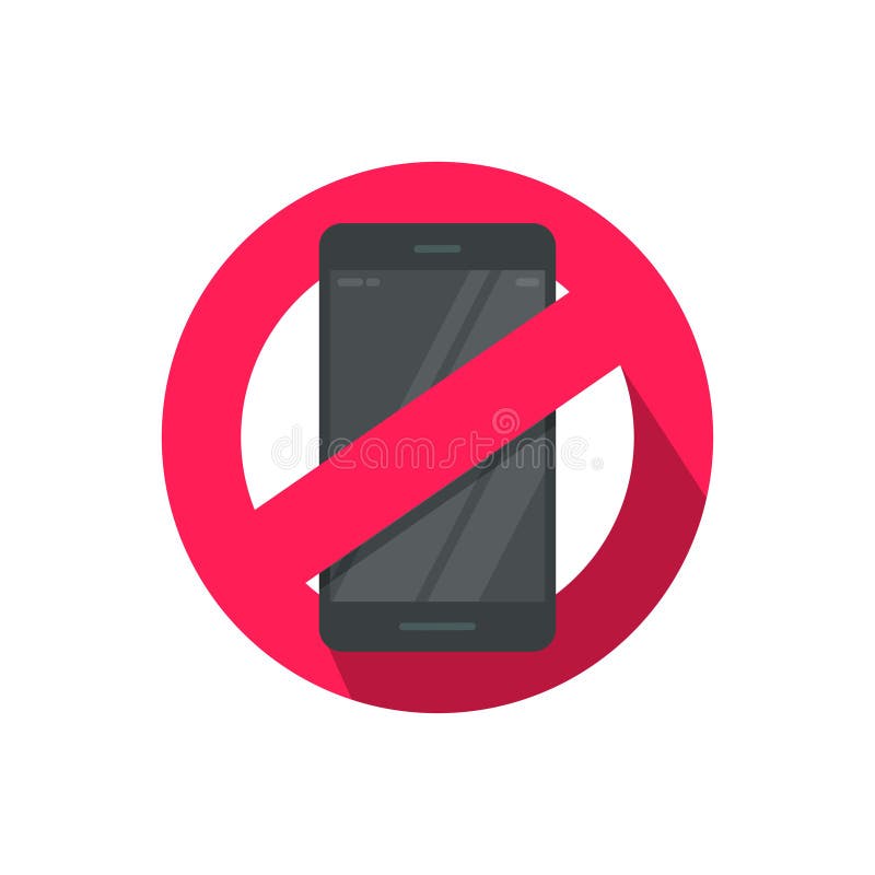 No Mobile Phone Sign Vector Illustration, Flat Cartoon Design Stock Vector - Illustration of badge, label: 101918569 No Mobile Phone Sign Vector Illustration, Flat Cartoon Design Stock Vector - Illustration of badge, label: 101918569