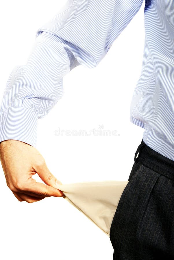 Close-up of the hand of a businessman showing the pocket of his pants empty. Male hand holding businessman stock images, royalty-free photos and pictures