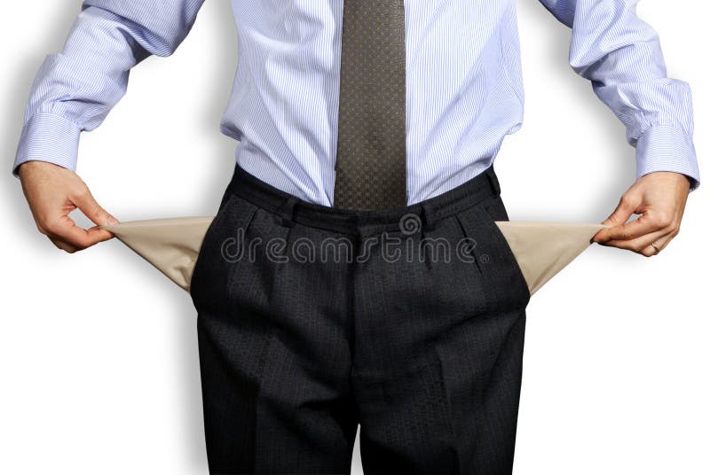 Close-up of the hand of a businessman showing the pocket of his pants empty. Male hand holding businessman stock images, royalty-free photos and pictures
