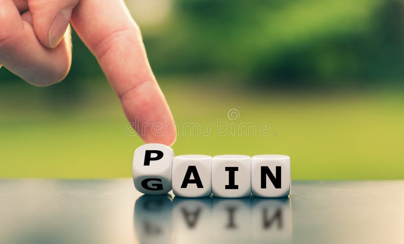 No pain no gain. stock photo. Image of workout, gain - 159535354
