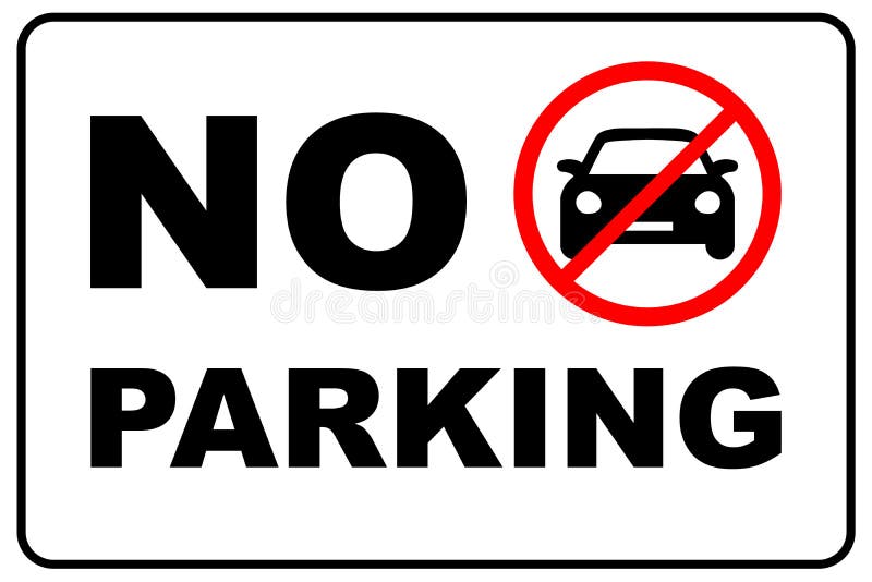 no parking sign