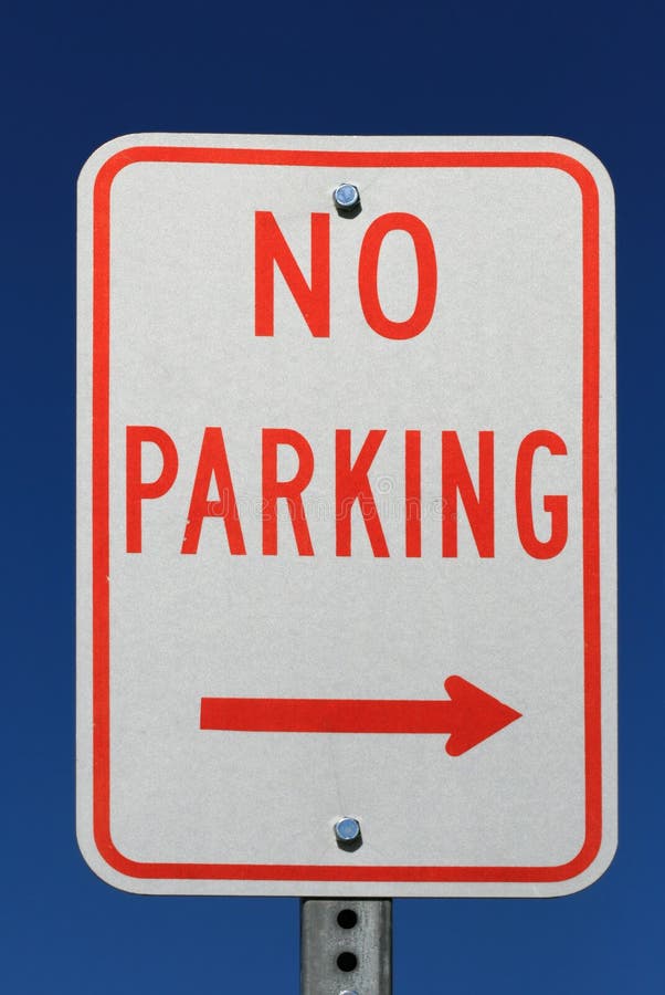 No parking sign royalty free stock photos