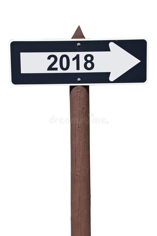 2018 no sinal de estrada americano isolado no branco fotos de stock royalty free 2018 no sinal de estrada americano isolado no branco fotos de stock royalty free