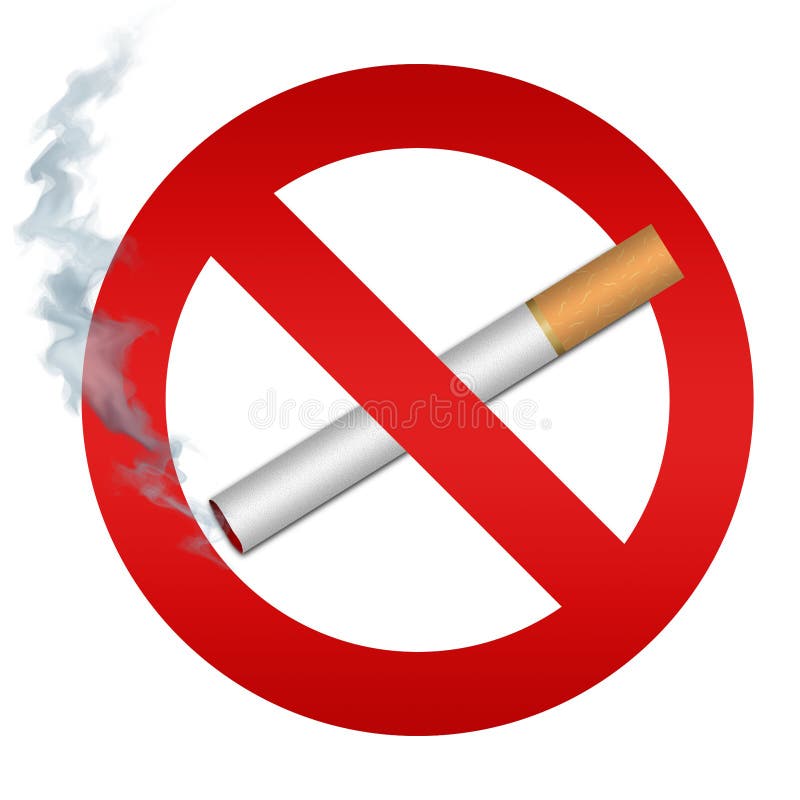 No smoking vector illustration