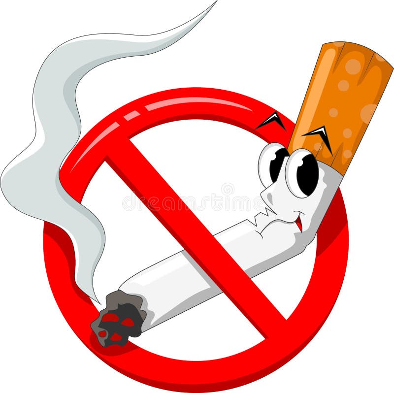 Cartoon No Smoking Cigarette Sign Stock Illustrations – 178 Cartoon No  Smoking Cigarette Sign Stock Illustrations, Vectors & Clipart - Dreamstime