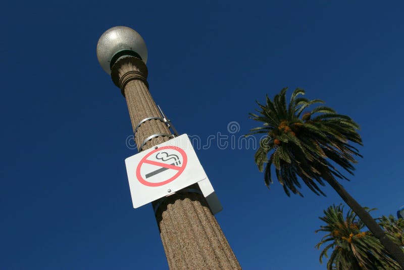 No smoking sign