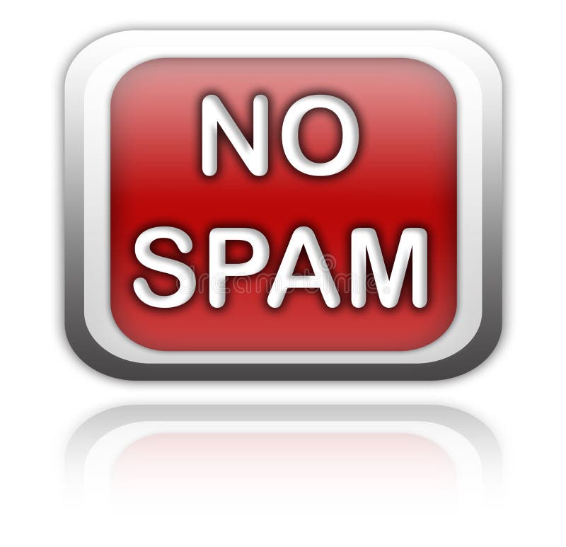 No spam button