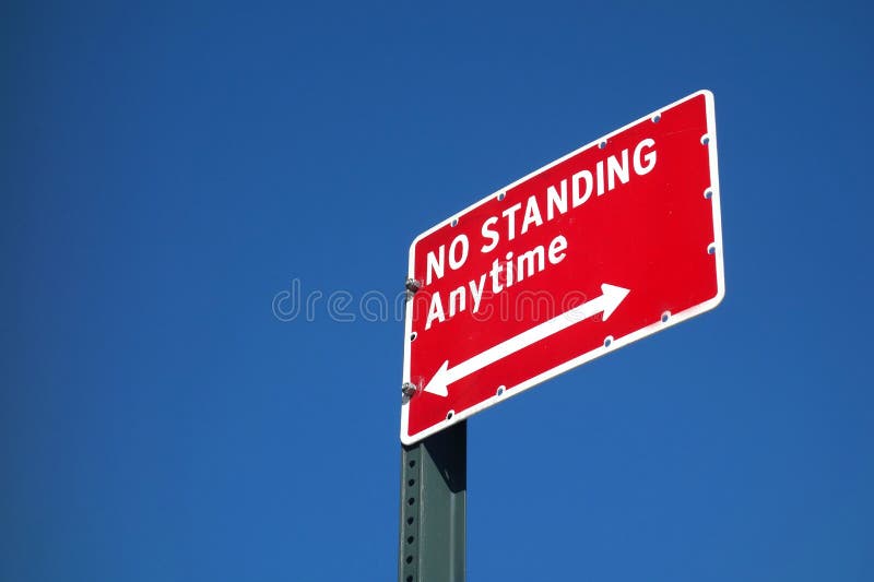 No Standing Anytime Stock Photos Free & RoyaltyFree Stock Photos