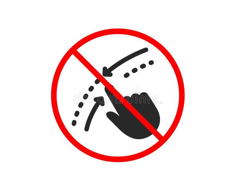 Swipe up down icon. Move finger sign. Vector vector illustration