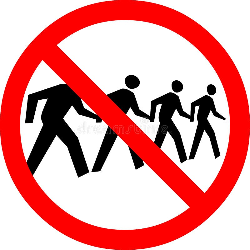 No trespassing sign stock illustration. Illustration of fence 7111254