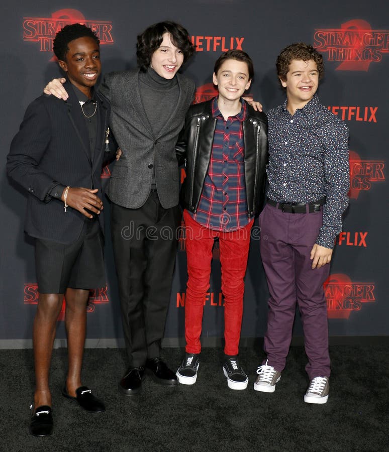 Noah Schnapp, Gaten Matarazzo, Caleb McLaughlin and Finn Wolfhard
