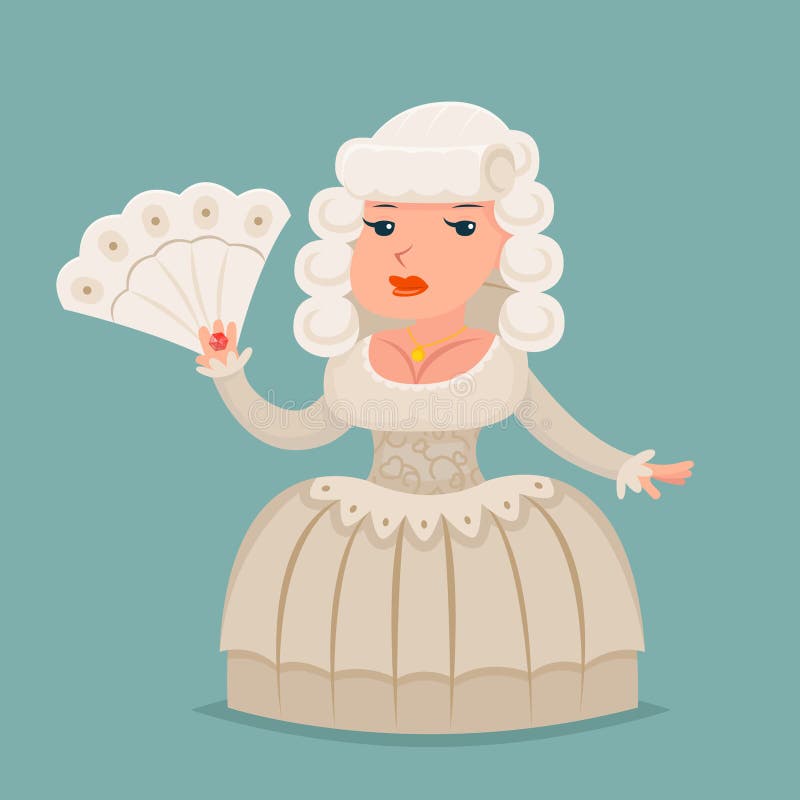 Noble medieval lady aristocrat countess princess queen mascot cartoon design vector illustration. Noble medieval lady aristocrat countess princess queen mascot vector illustration Noble medieval lady aristocrat countess princess queen mascot cartoon design vector illustration. Noble medieval lady aristocrat countess princess queen mascot vector illustration
