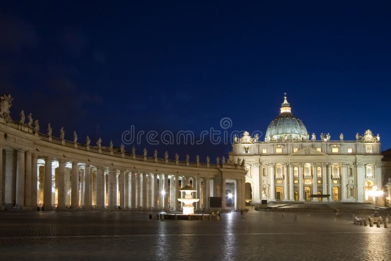 noc Pietro Rome San obrazy stock noc Pietro Rome San obrazy stock