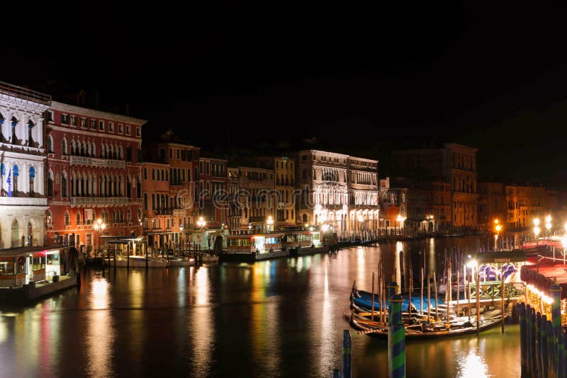 noc Venice fotografia stock noc Venice fotografia stock