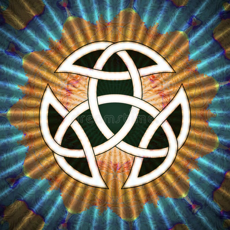 Nodo D'amore Celtico Della Trinità Personalizzato In Oro 14K E 9K - Foto 2