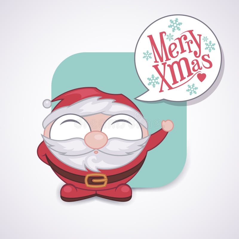 Noel och glad Xmas royaltyfri illustrationer