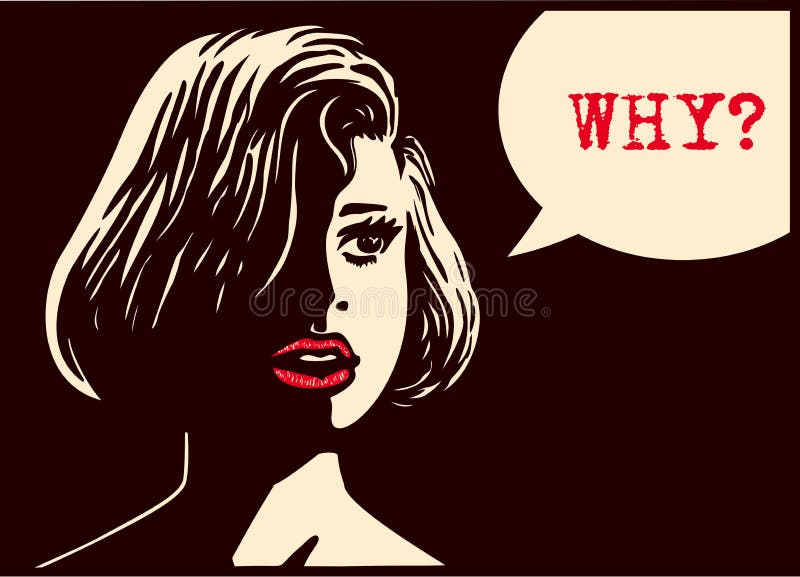 Noir braja stylu damy czerwonych warg komiksu stylu czarny i biały ilustracja ilustracja wektor Noir braja stylu damy czerwonych warg komiksu stylu czarny i biały ilustracja ilustracja wektor