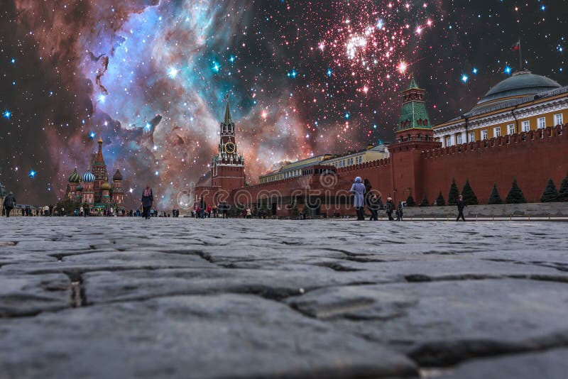 Noite das sanções sobre Rússia foto de stock Noite das sanções sobre Rússia foto de stock