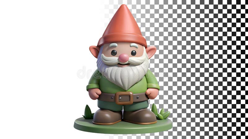 Noma del giardino per decorazioni esterne e accenti fisiologici del giardino Png immagine trasparente Generative AI. Un grazioso genoma da giardino perfetto per decorare all'aperto e aggiungere accenti bizzarri a giardini e paesaggi. Immagini ornamentali deliziose per appassionati di orti e collettori che danno un'immagine trasparente Immagine Generative AI