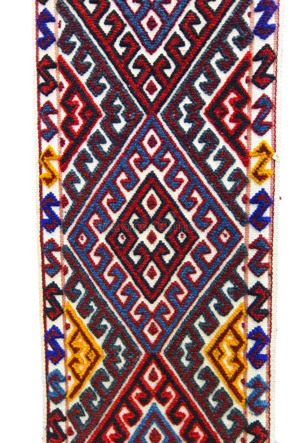 Nomade del Kazakistan del tappeto del modello di arte di progettazione immagini stock Nomade del Kazakistan del tappeto del modello di arte di progettazione immagini stock