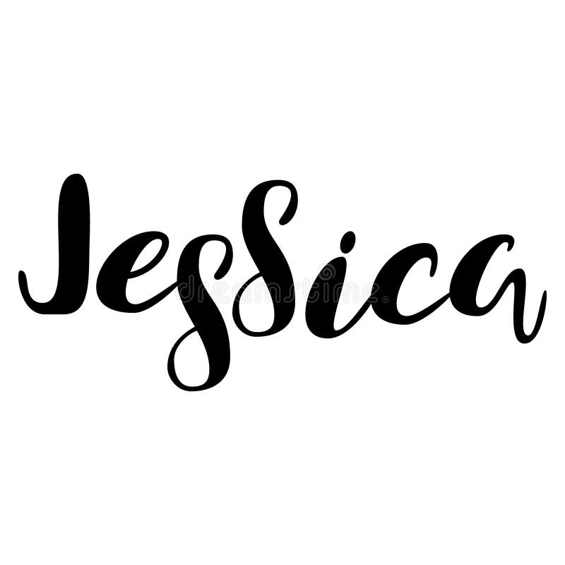 Jessica In Cursive Writing