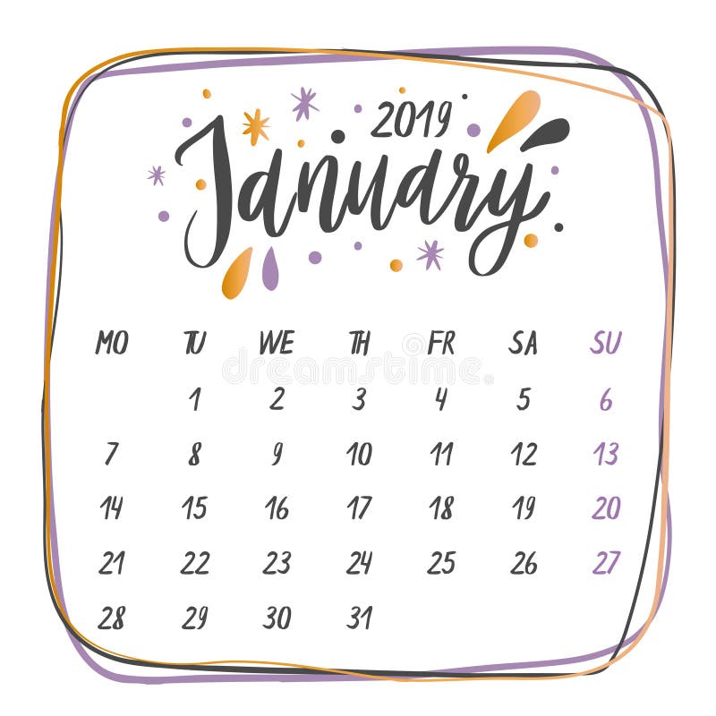 Nomi scritti a mano dei mesi: Parole di calligrafia di gennaio per i calendari e gli organizzatori illustrazione di stock Nomi scritti a mano dei mesi: Parole di calligrafia di gennaio per i calendari e gli organizzatori illustrazione di stock