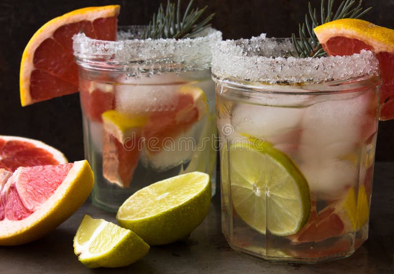 Nonalcoholic Drink Refreshing from Grapefruit with Ice Stock Image Image of refreshment