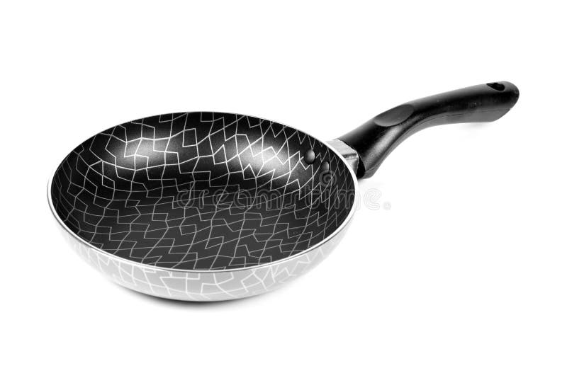 Non-stick frying pan stock photo