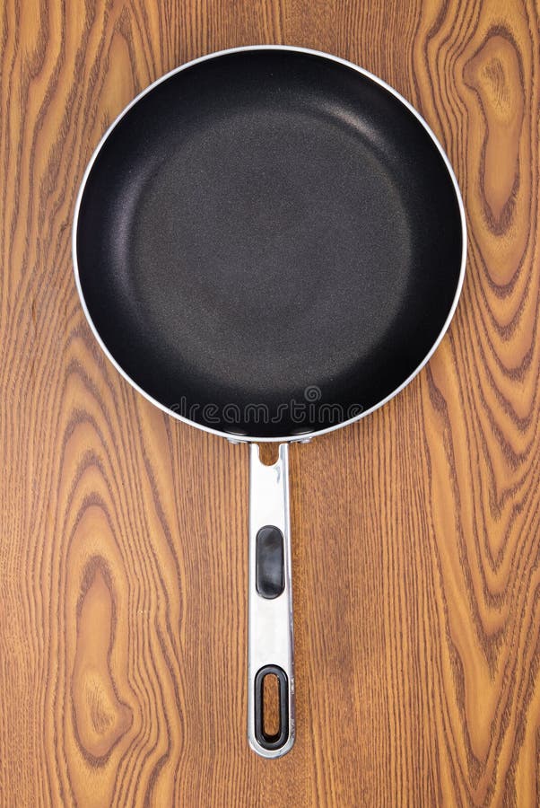 Non stick frying pans royalty free stock images