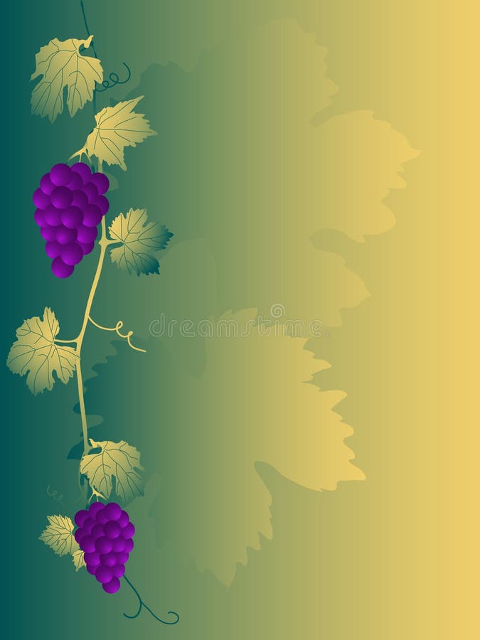 Φύλλα αμπέλου ελεύθερη απεικόνιση δικαιώματος