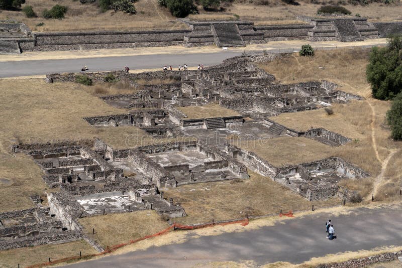 墨西哥金字塔 免版税库存图片