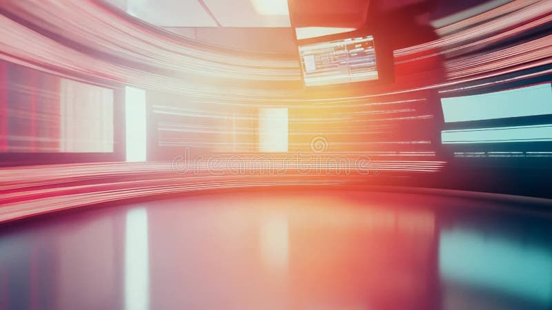 Φουτουριστικά δεδομένα που ρέουν με την ταχύτητα του φωτός, φωτεινές ραβδώσεις, αφηρημένος τούνελ απόθεμα βίντεο