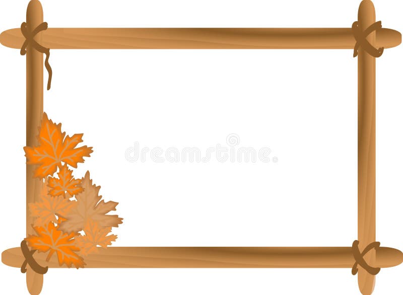 Φθινοπωρινή κορνίζα απεικόνιση αποθεμάτων