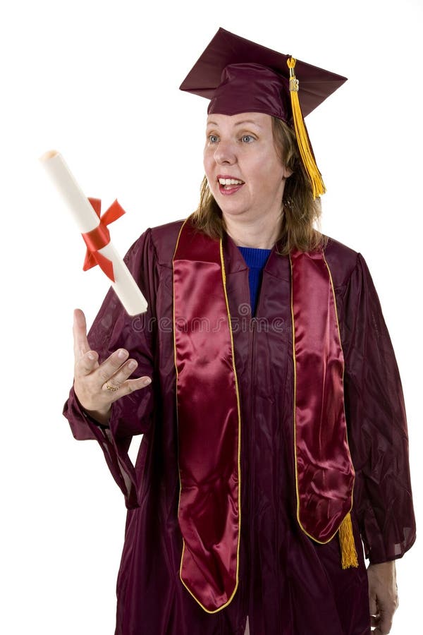 Nontraditional Student Graduating