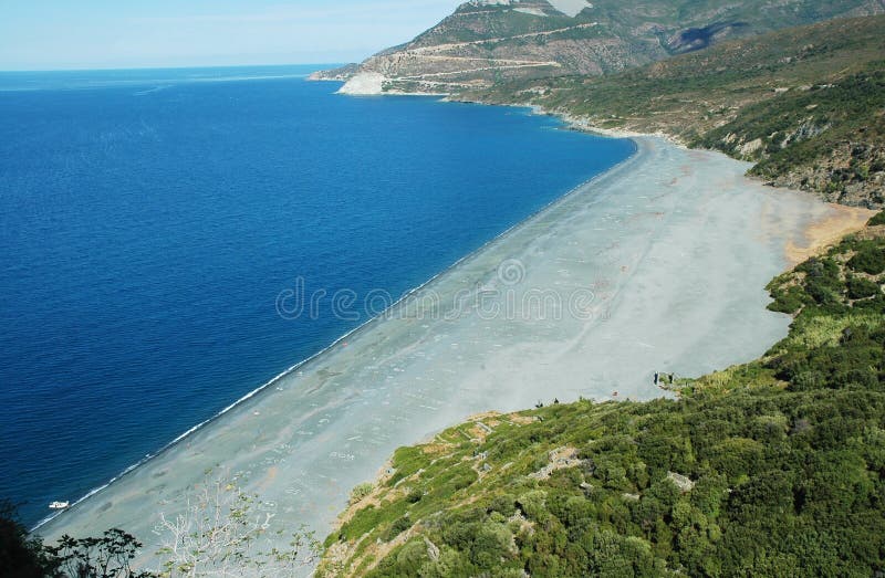 Nonza beach. Corsica