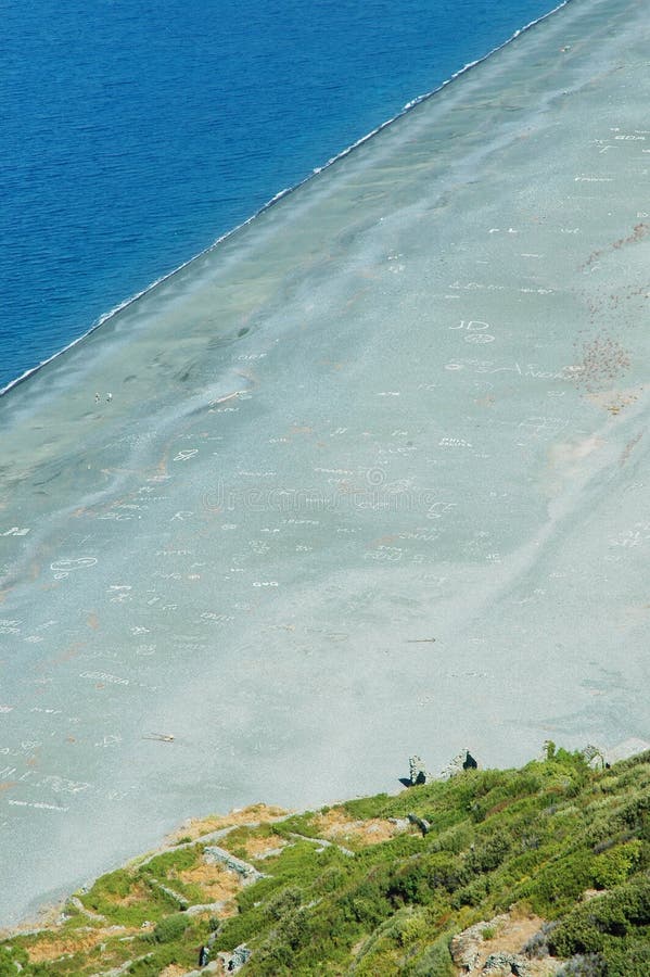 Nonza beach. Corsica