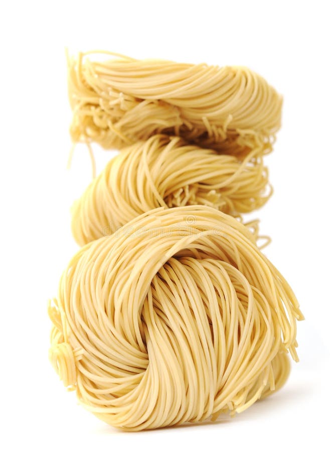 Raw egg noodles stock photo. Image of chinese, food, carbs 23193260