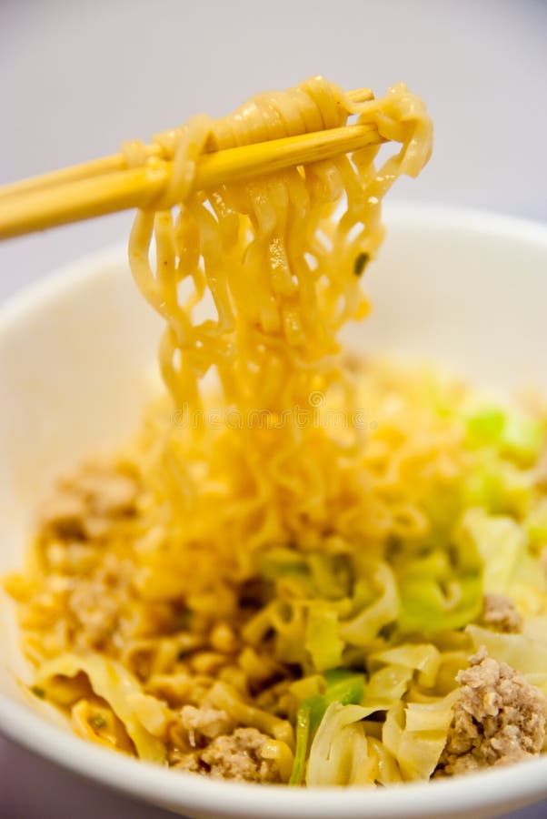 Bean sprout noodles stock photo. Image of orient, meal 13432062
