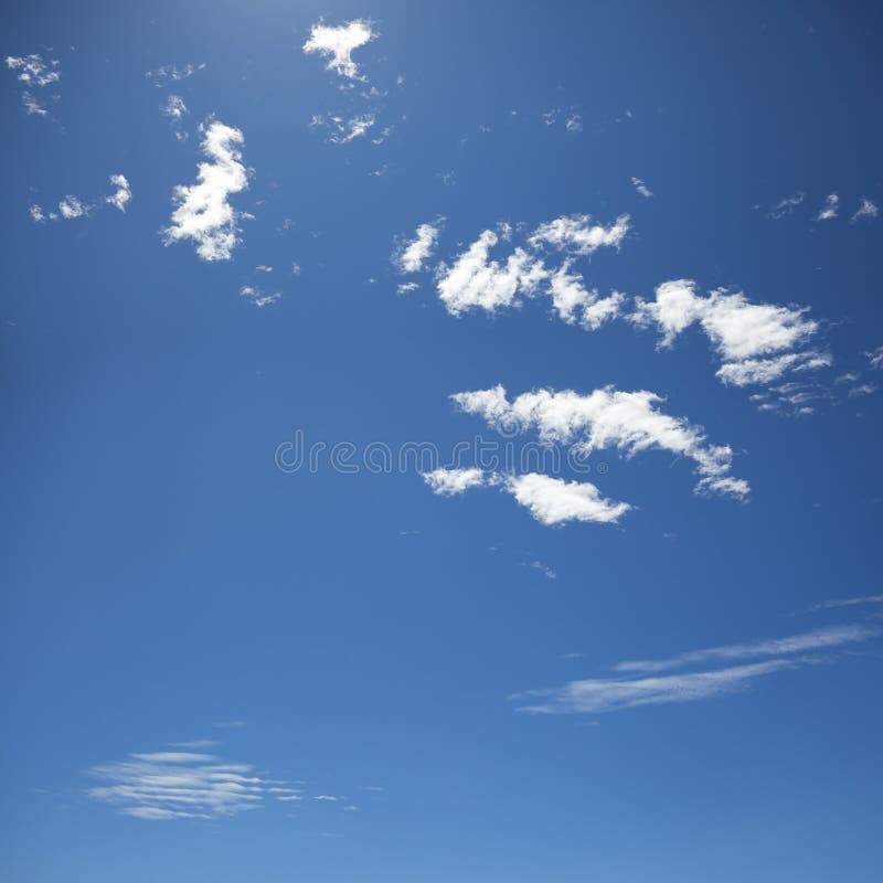 Noon sky stock image. Image of blue, beautiful, nature - 21007783