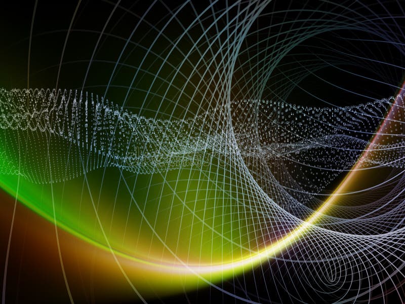 A nord del mondo di Digital. Tecnologia della serie di numeri Disposizione creativa delle cifre, delle griglie e delle luci per l'argomento di tecnologia, scienza e mondo di informazioni del computer