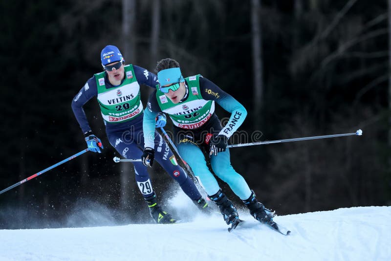 Nordic Ski FIS World Cup - Nordic Combined royalty free stock images Nordic Ski FIS World Cup - Nordic Combined royalty free stock images