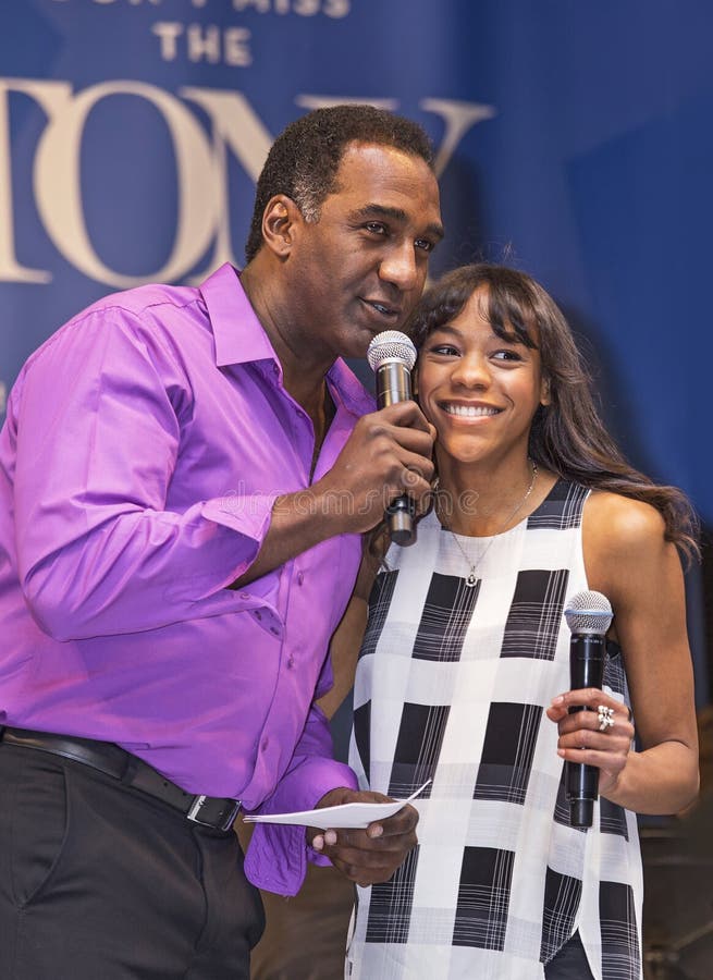 Norm Lewis and Nikki M. James. 