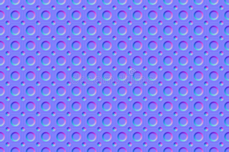 Normal map seamless pattern of rubber door floor mat stock illustration