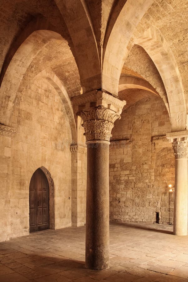Norman Swabian Castle bari Puglia o la Puglia L'Italia fotografia stock libera da diritti Norman Swabian Castle bari Puglia o la Puglia L'Italia fotografia stock libera da diritti